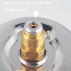 Manometro glicerina 0,6 Bar diametro dn 63mm radiale