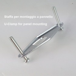 Manometro Inox 600 Bar diametro dn 63mm flangia