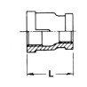 Riduzione femmina/femmina 2" x 3/4"Gas