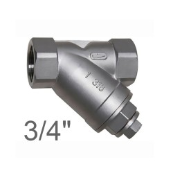 Stainless steel aisi 316 Y Strainer Female 3/4"Bsp