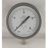 Stainless steel pressure gauge 16 Bar dn 150mm bottom 1/2"NPT