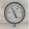 Stainless steel compound gauge -1+1,5 Bar dn 150mm bottom 1/2"NPT